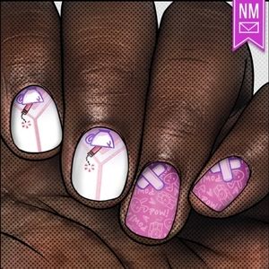 Espionage Cosmetics Booty Like Pow nail strips